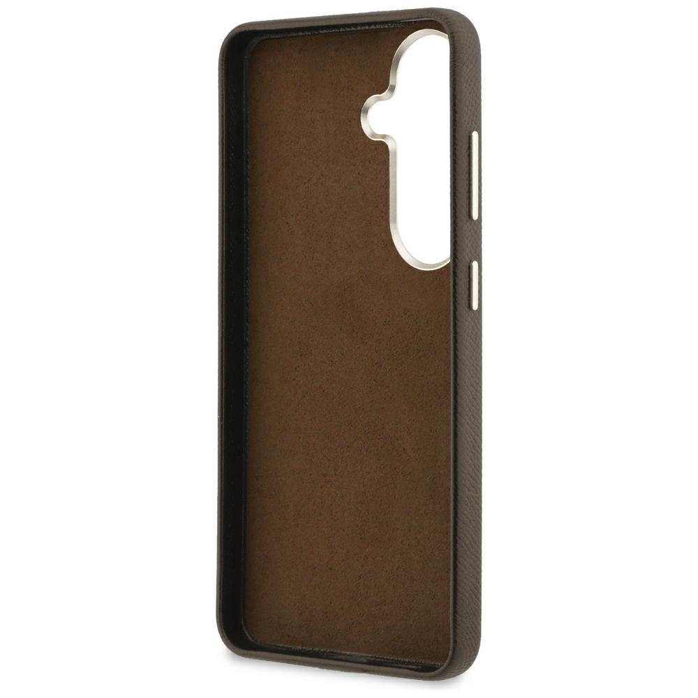 Futrola za Samsung Galaxy S26 Plus S947, Guess, 4G Grained Big and Classic Logo, Braon