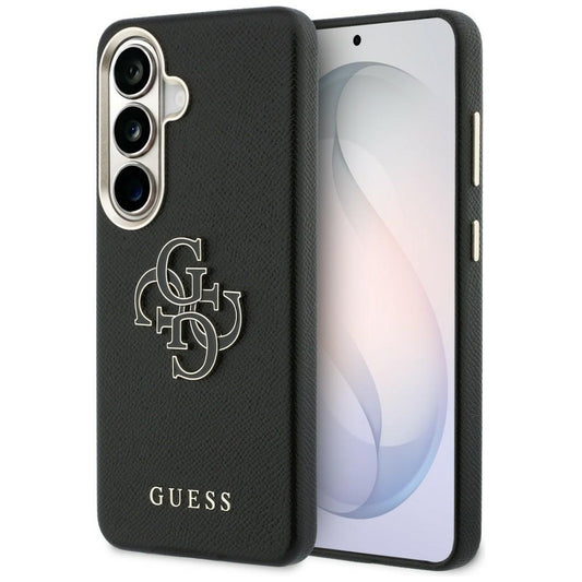 Futrola za Samsung Galaxy S26 Plus S947, Guess, 4G Grained Big and Classic Logo, Crna