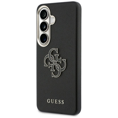 Futrola za Samsung Galaxy S26 Plus S947, Guess, 4G Grained Big and Classic Logo, Crna