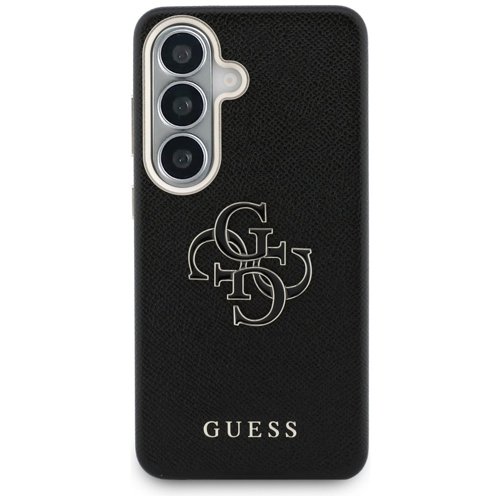 Futrola za Samsung Galaxy S26 Plus S947, Guess, 4G Grained Big and Classic Logo, Crna