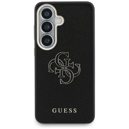 Futrola za Samsung Galaxy S26 Plus S947, Guess, 4G Grained Big and Classic Logo, Crna
