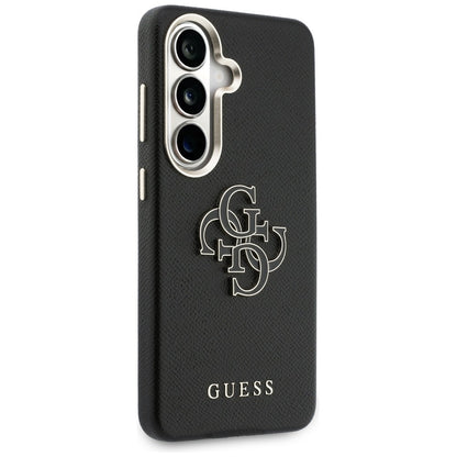 Futrola za Samsung Galaxy S26 Plus S947, Guess, 4G Grained Big and Classic Logo, Crna