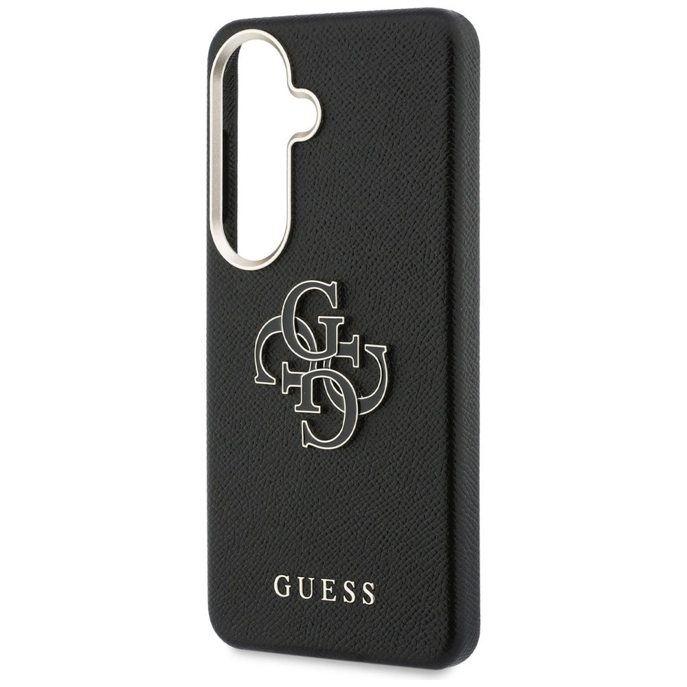 Futrola za Samsung Galaxy S26 Plus S947, Guess, 4G Grained Big and Classic Logo, Crna