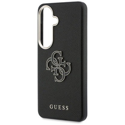Futrola za Samsung Galaxy S26 Plus S947, Guess, 4G Grained Big and Classic Logo, Crna