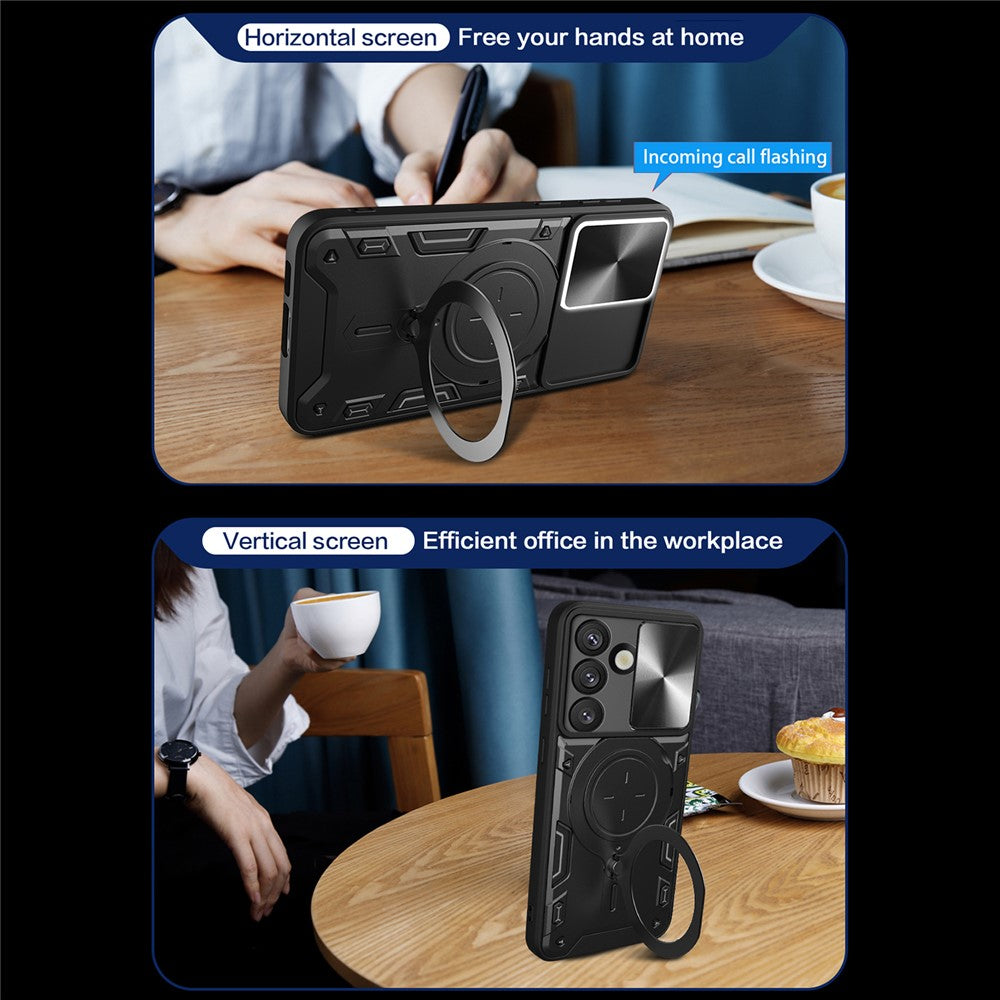 Futrola za Samsung Galaxy S26 Plus S947, Techsuit, CamGuard Pro, Crna