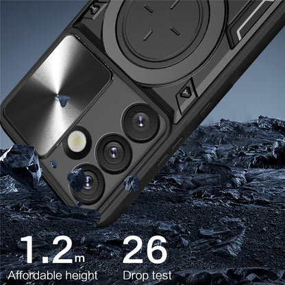 Futrola za Samsung Galaxy S26 Plus, Techsuit, CamGuard Pro, Crvena