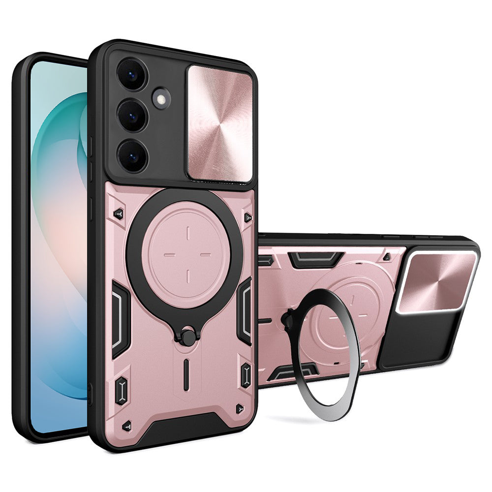 Futrola za Samsung Galaxy S26 Plus, Techsuit, CamGuard Pro, Zlatno Roze