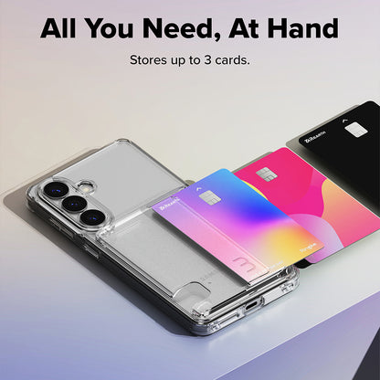 Futrola za Samsung Galaxy S26, Ringke, Fusion Card, Providna