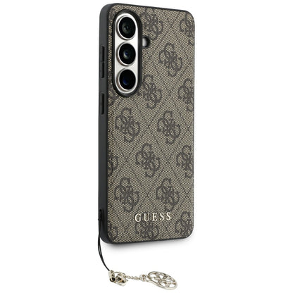 Futrola za Samsung Galaxy S26 S942, Guess, 4G Classic Logo Charm, Braon