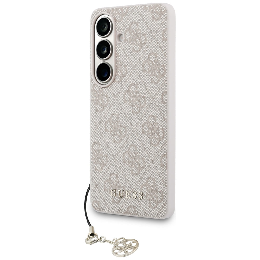Futrola za Samsung Galaxy S26 S942, Guess, 4G Classic Logo Charm, Roze.