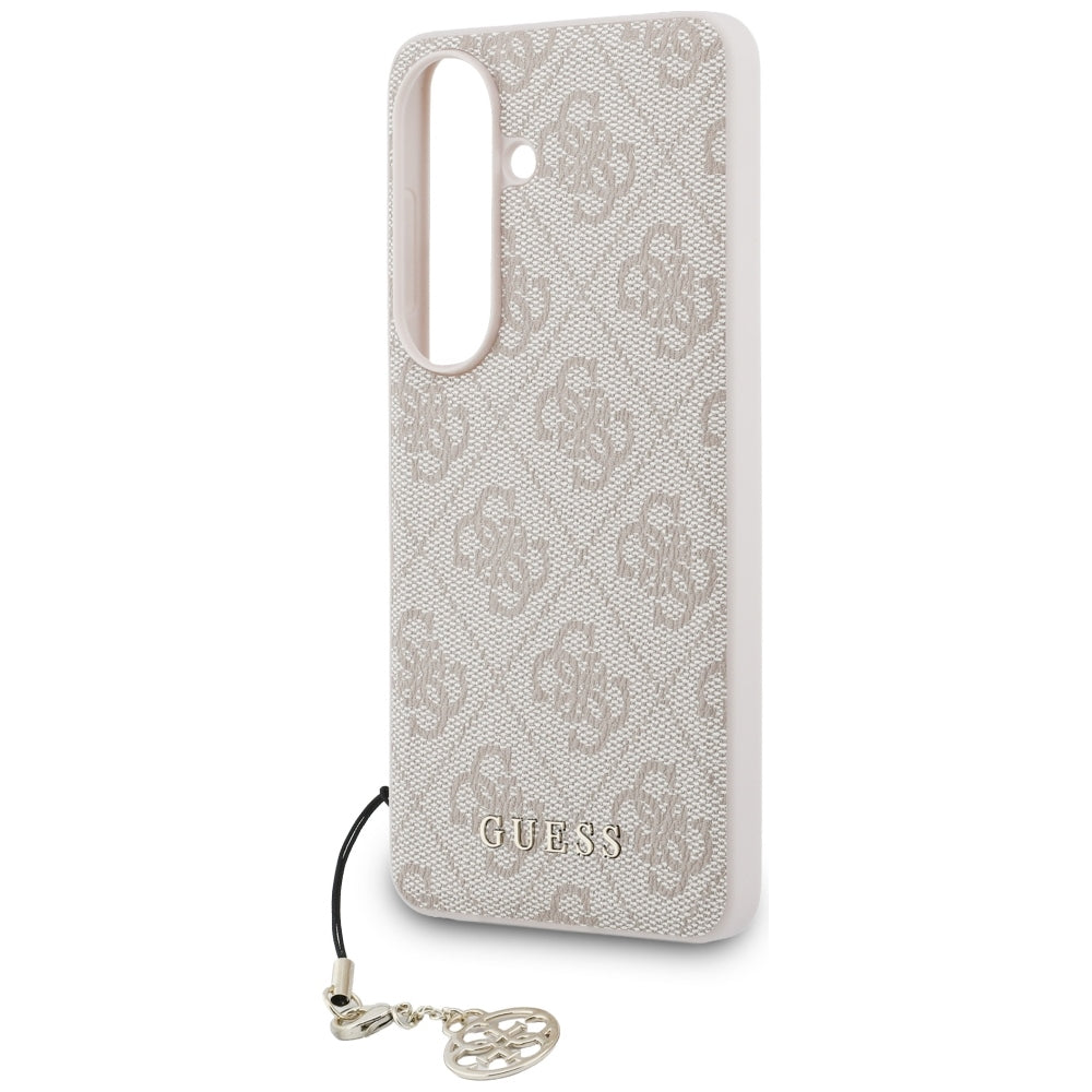Futrola za Samsung Galaxy S26 S942, Guess, 4G Classic Logo Charm, Roze.