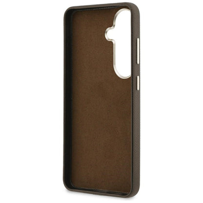 Futrola za Samsung Galaxy S26 S942, Guess, 4G Grained Big and Classic Logo, Braon