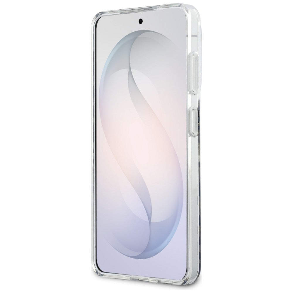 Futrola MagSafe za Samsung Galaxy S26 S942, Guess, IML Leopard Pattern, Crna