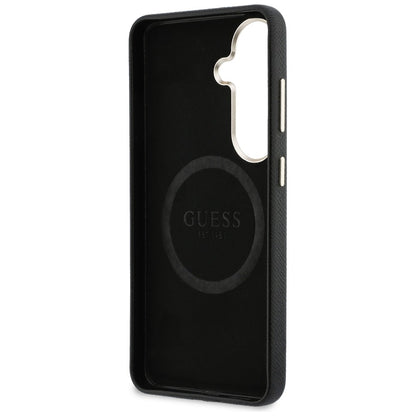 Futrola za Samsung Galaxy S26 S942, Guess, Rhinestone Round Logo, Crna