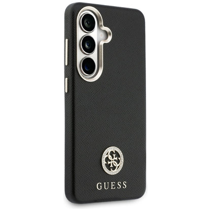 Futrola za Samsung Galaxy S26 S942, Guess, Rhinestone Round Logo, Crna
