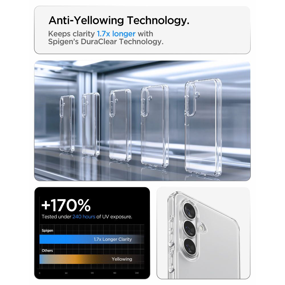 Futrola za Samsung Galaxy S26 S942, Spigen, Ultra Hybrid, Transparentna ACS10732