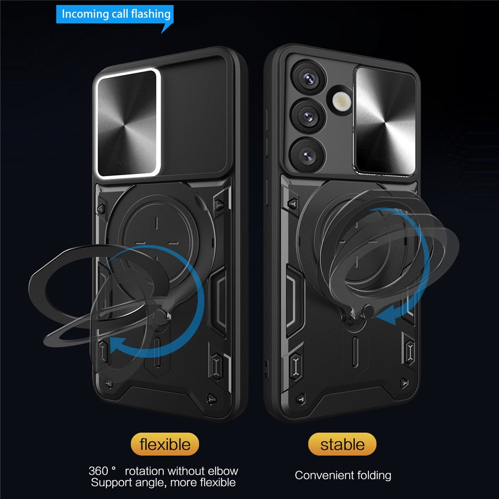 Futrola za Samsung Galaxy S26 S942, Techsuit, CamGuard Pro, Ljubičasta