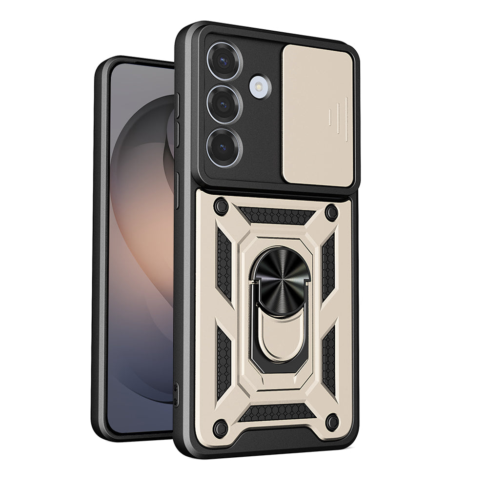 Futrola za Samsung Galaxy S26, Techsuit, CamShield, Zlatna