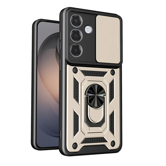 Futrola za Samsung Galaxy S26, Techsuit, CamShield, Zlatna