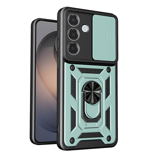 Futrola za Samsung Galaxy S26, Techsuit, CamShield, Zelena