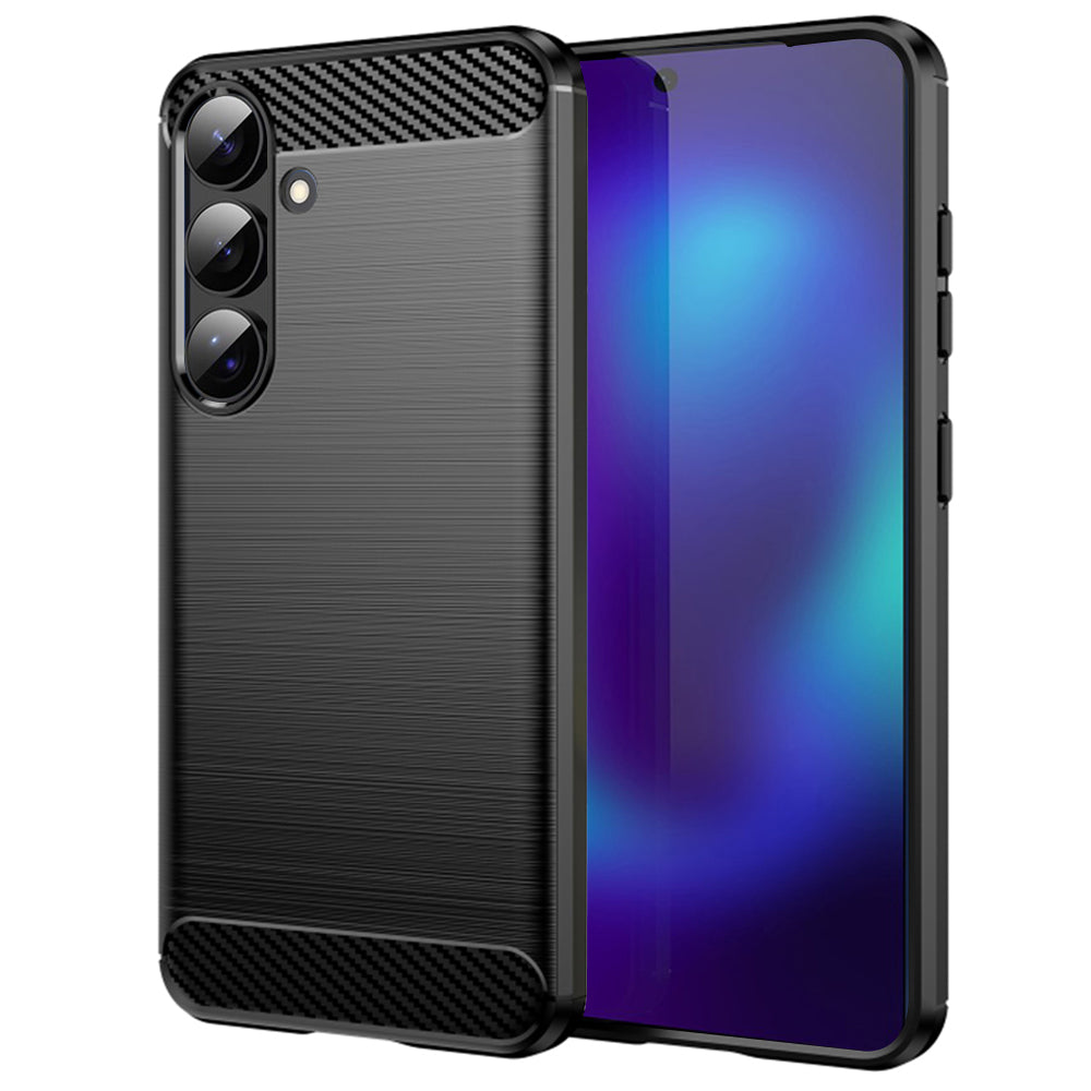 Futrola za Samsung Galaxy S26, Techsuit, Karbon, Crna