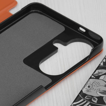 Futrola za Samsung Galaxy S26, Techsuit, eFold, Narandžasta