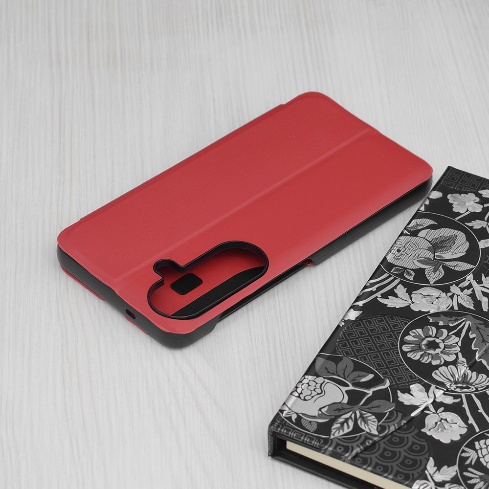 Futrola za Samsung Galaxy S26, Techsuit, eFold, Crvena