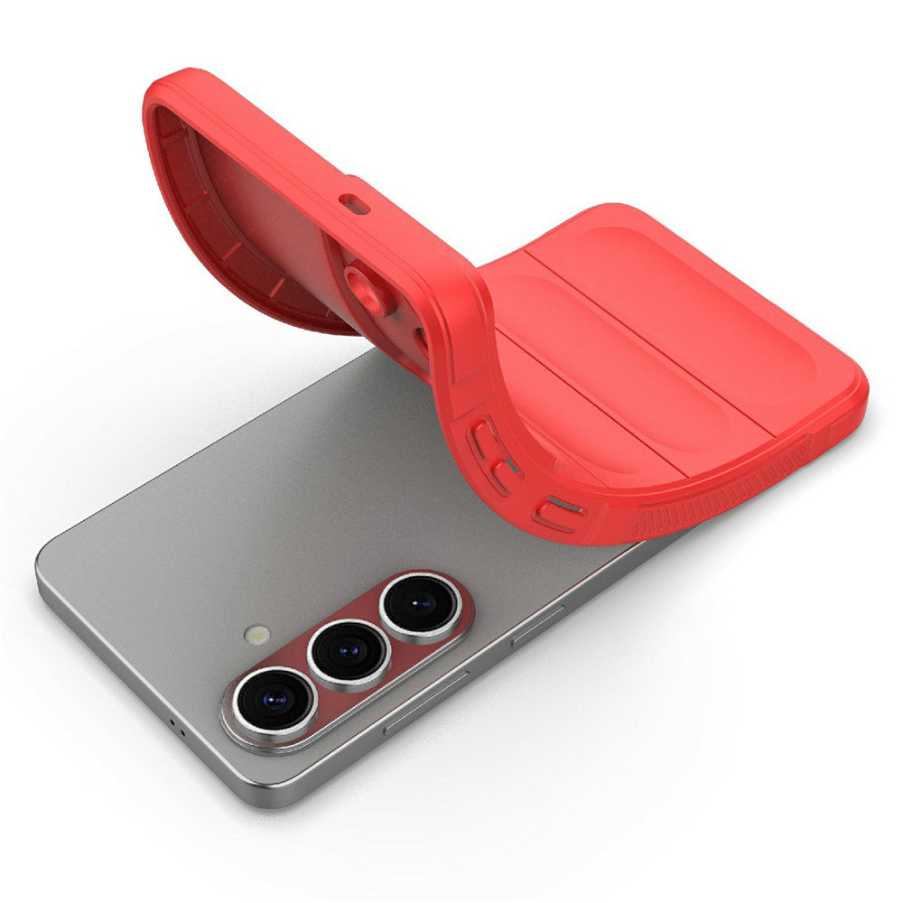 Futrola za Samsung Galaxy S26, Techsuit, Magic Shield, Crvena