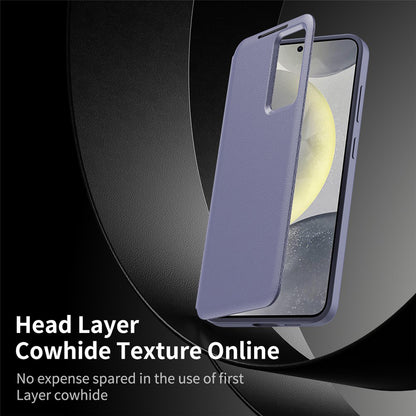 Futrola za Samsung Galaxy S26, Techsuit, SmartView, Ljubičasta