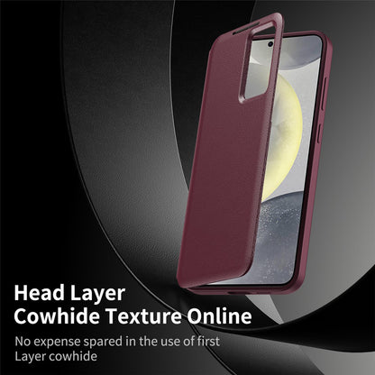 Futrola za Samsung Galaxy S26, Techsuit, SmartView, Crvena