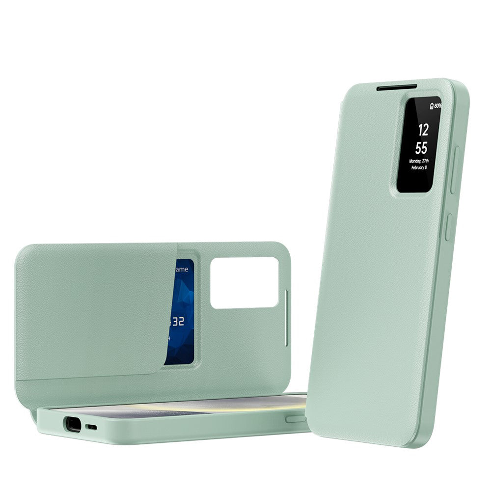 Futrola za Samsung Galaxy S26 S942, Techsuit, SmartView, Zelena