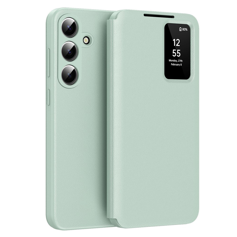 Futrola za Samsung Galaxy S26 S942, Techsuit, SmartView, Zelena
