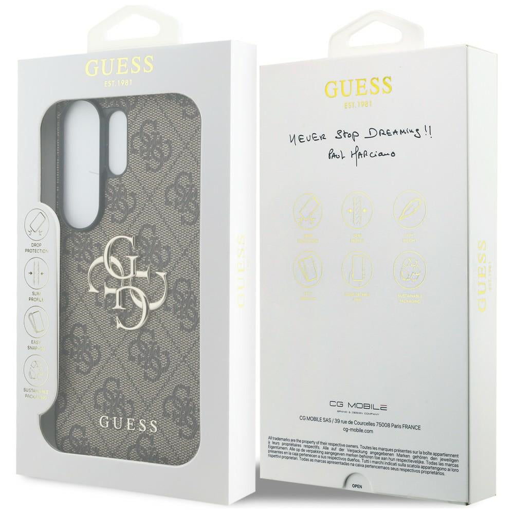 Futrola za Samsung Galaxy S26 Ultra S948, Guess, 4G Big Logo, Braon
