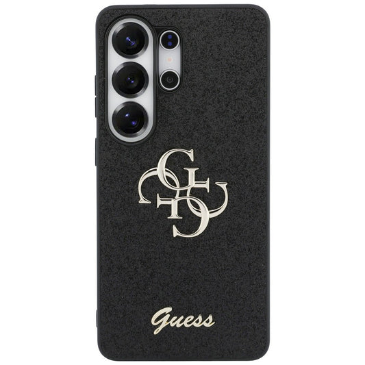 Futrola za Samsung Galaxy S26 Ultra S948, Guess, Fixed Glitter Big 4G Metal Frame, Crna