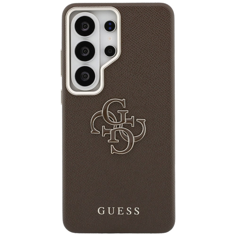 Futrola za Samsung Galaxy S26 Ultra S948, Guess, 4G Grained Big and Classic Logo, Braon