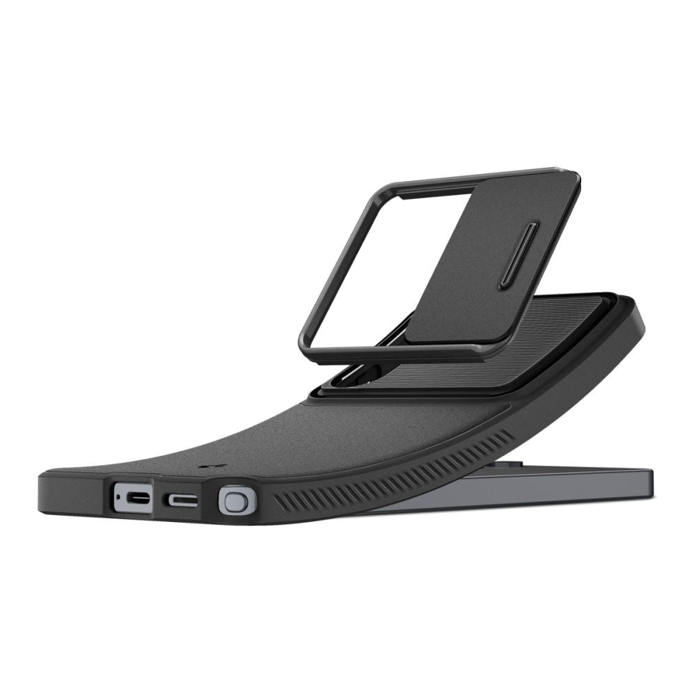 Futrola za Samsung Galaxy S26 Ultra S948, Spigen, Optik Armor, Crna ACS10687