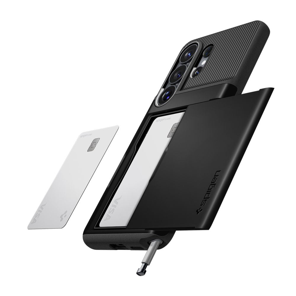 Husa za Samsung Galaxy S26 Ultra S948, Spigen, Slim Armor CS, Crna ACS11036