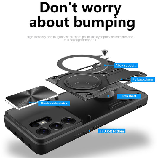 Futrola za Samsung Galaxy S26 Ultra, Techsuit, CamGuard Pro, Ljubičasta