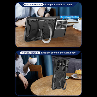 Futrola za Samsung Galaxy S26 Ultra, Techsuit, CamGuard Pro, Ljubičasta