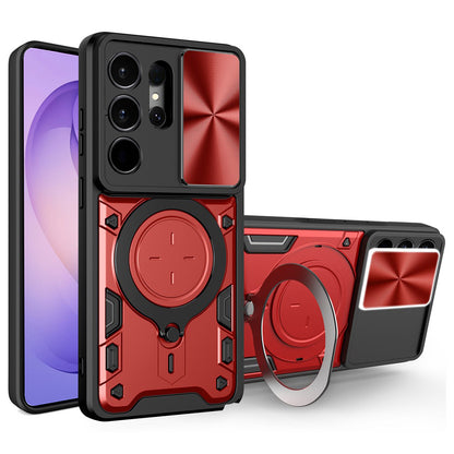 Futrola za Samsung Galaxy S26 Ultra, Techsuit, CamGuard Pro, Crvena