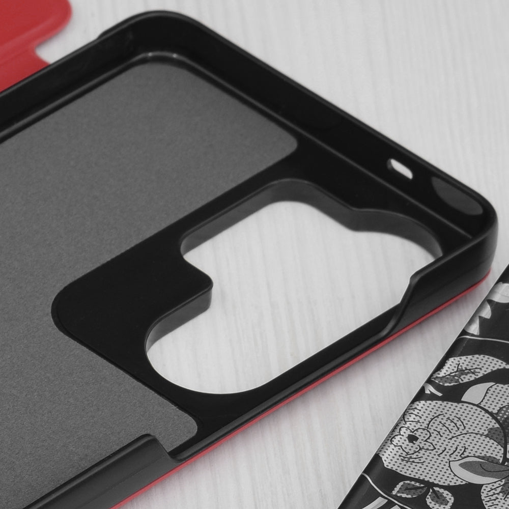 Futrola za Samsung Galaxy S26 Ultra, Techsuit, eFold, Crvena