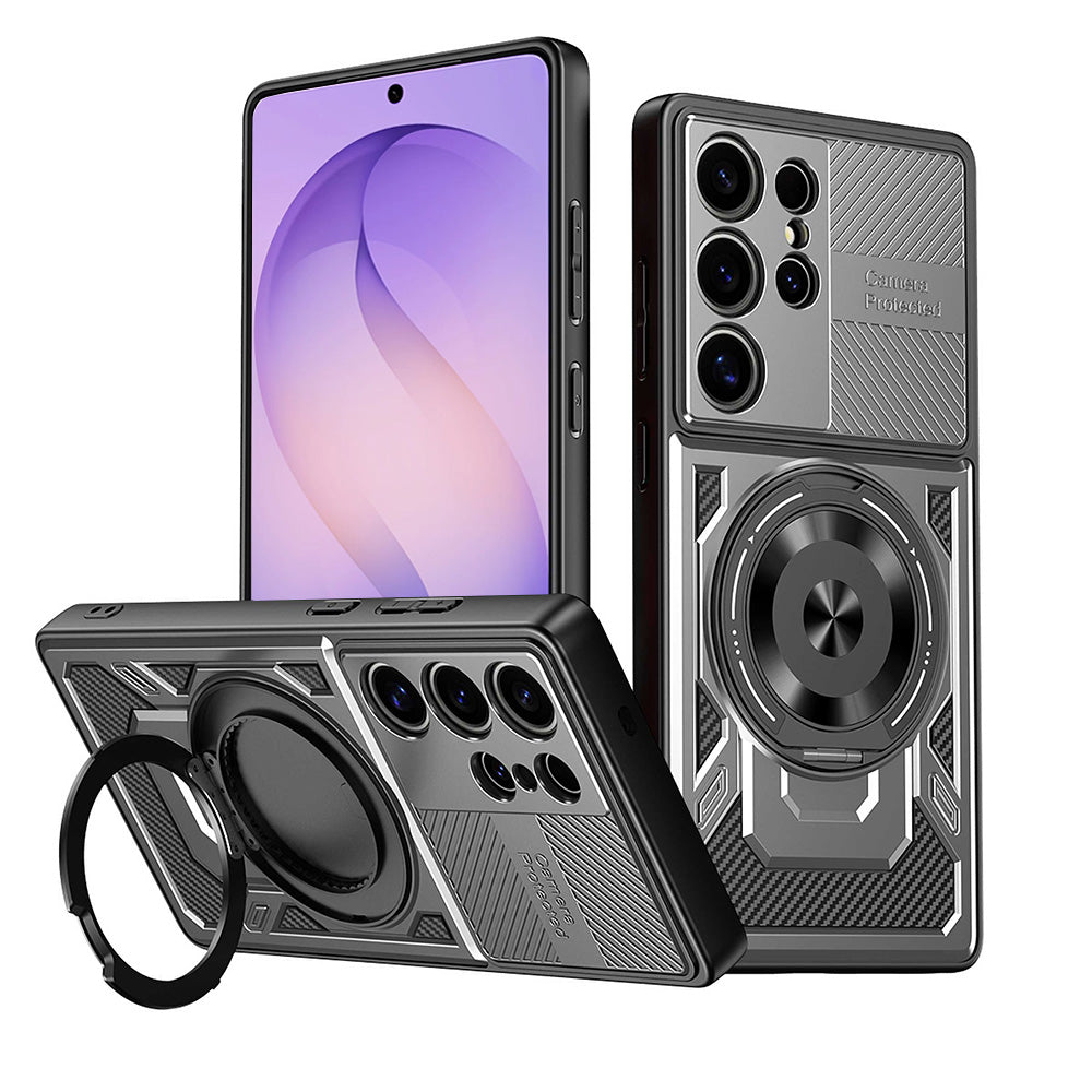 Futrola za Samsung Galaxy S26 Ultra, Techsuit, RuggedCam, Siva