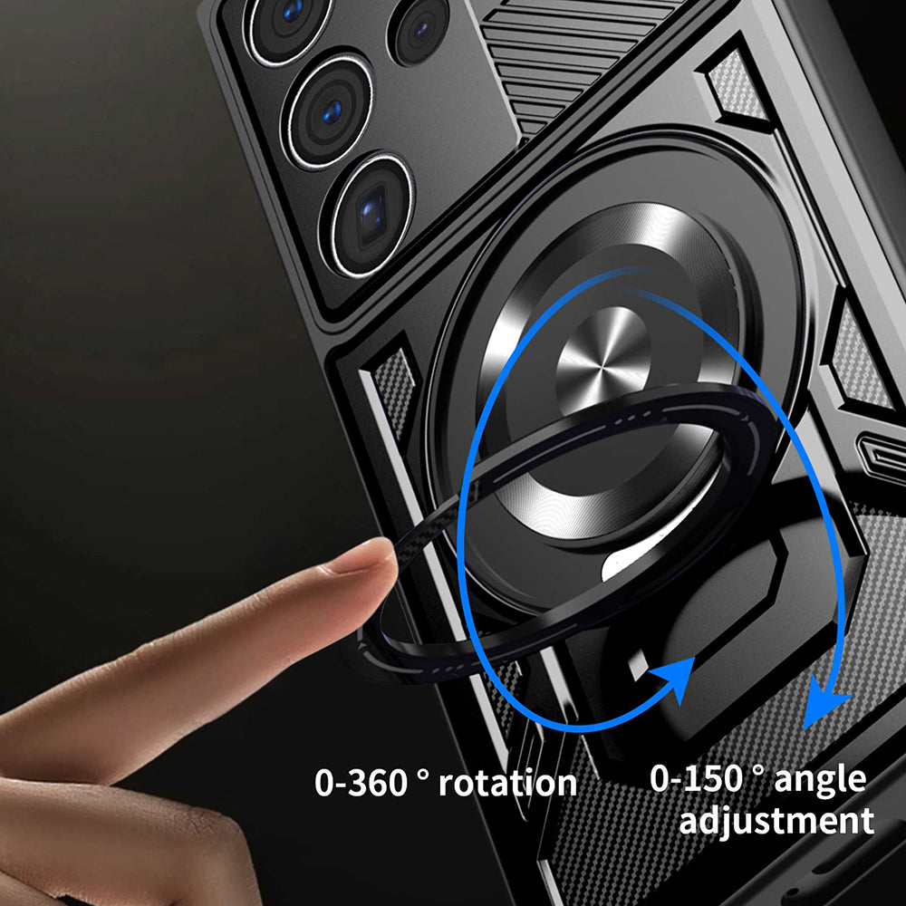 Futrola za Samsung Galaxy S26 Ultra, Techsuit, RuggedCam, Ljubičasta