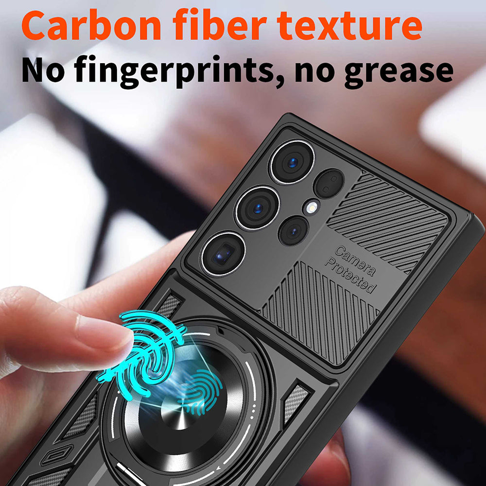 Futrola za Samsung Galaxy S26 Ultra, Techsuit, RuggedCam, Crna