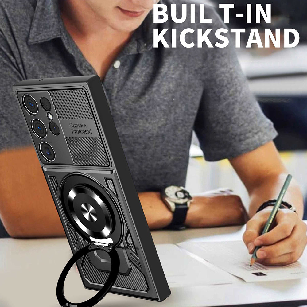 Futrola za Samsung Galaxy S26 Ultra, Techsuit, RuggedCam, Crna