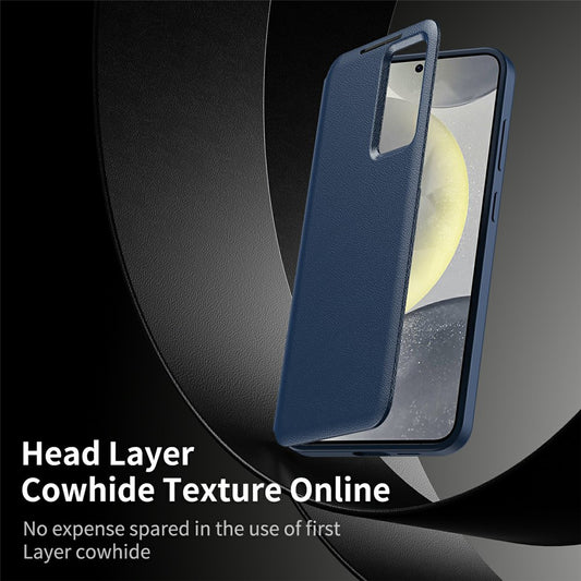 Futrola za Samsung Galaxy S26 Ultra, Techsuit, SmartView, Plava