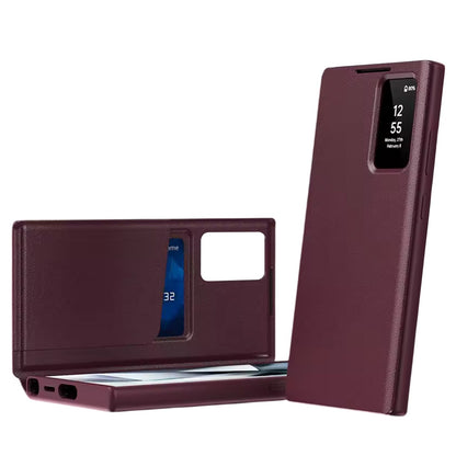 Futrola za Samsung Galaxy S26 Ultra S948, Techsuit, SmartView, Crvena