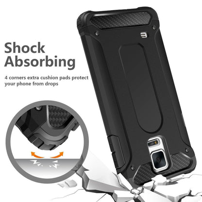 Futrola za Samsung Galaxy S5 G900, Techsuit, Hybrid Armor, Crna