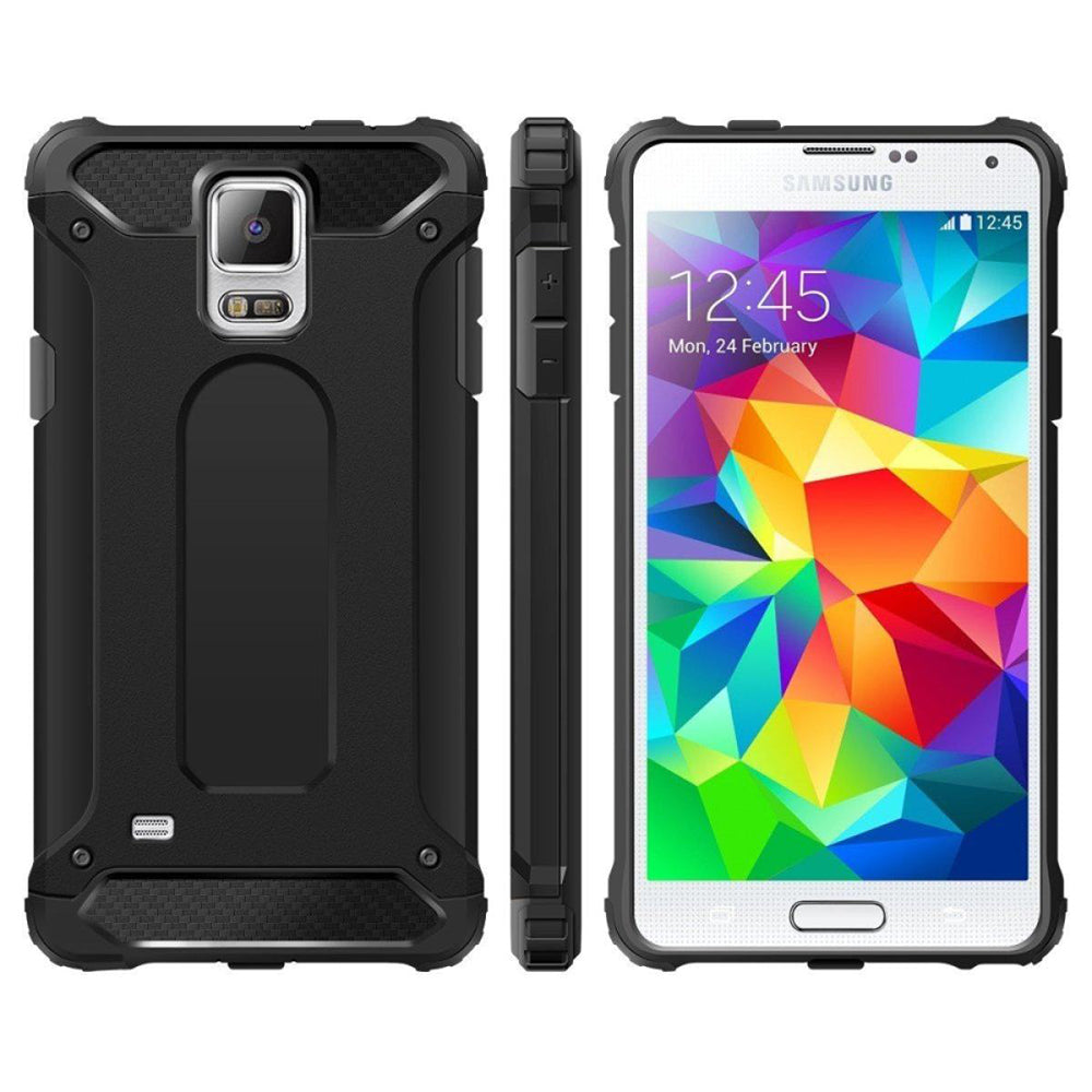 Futrola za Samsung Galaxy S5 G900, Techsuit, Hybrid Armor, Crna