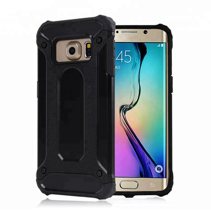 Futrola za Samsung Galaxy S6 G920, Techsuit, Hybrid Armor, Crna